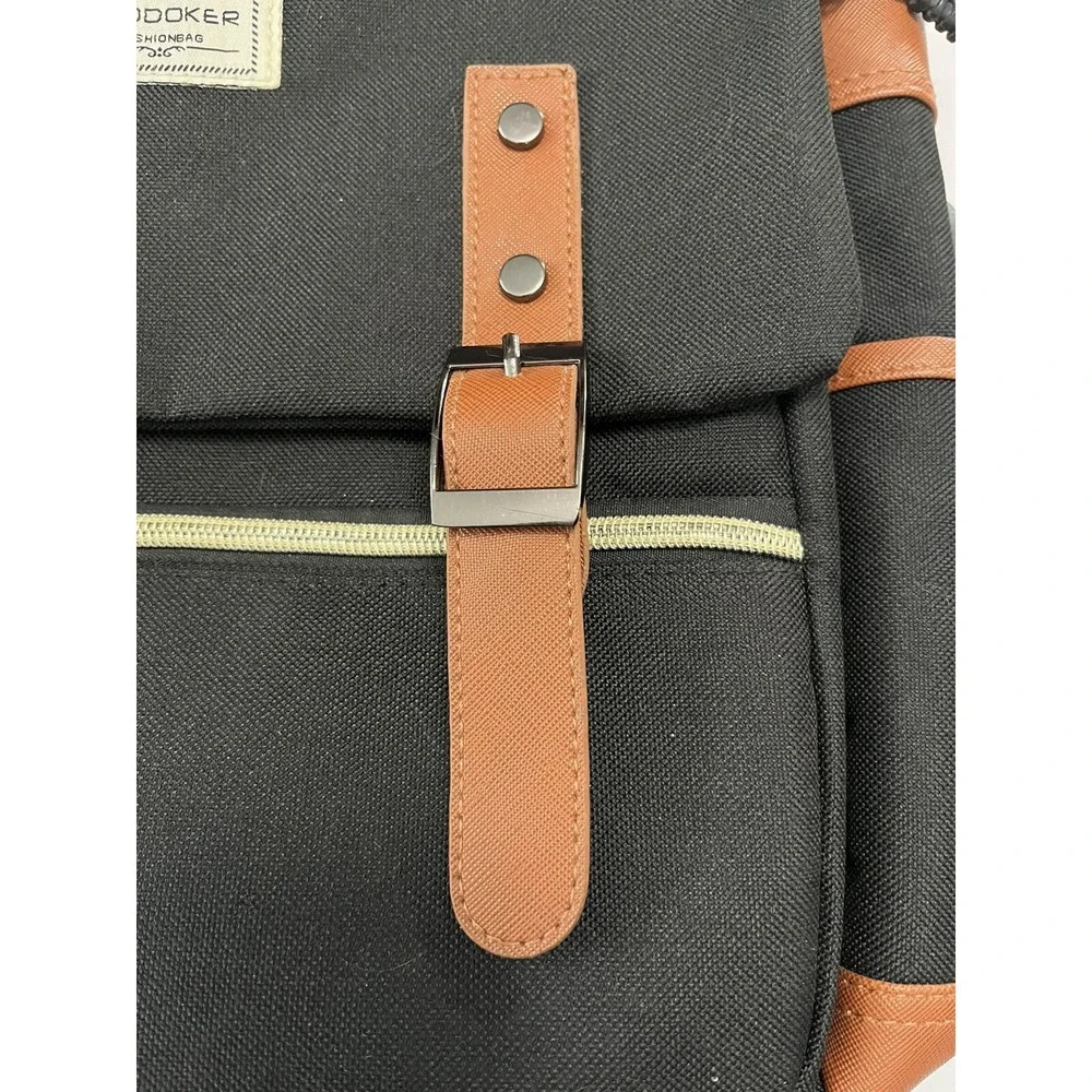 Modoker Fashion‎ USB Charging Port Black Laptop Tablet Bag Backpack
